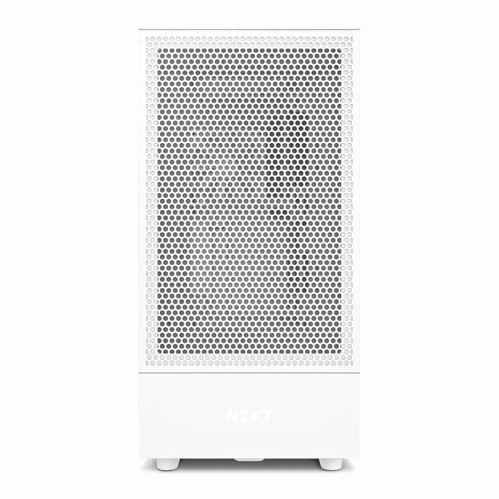 (image for) NZXT H5 Flow White Mid Tower Tempered Glass PC Gaming Case